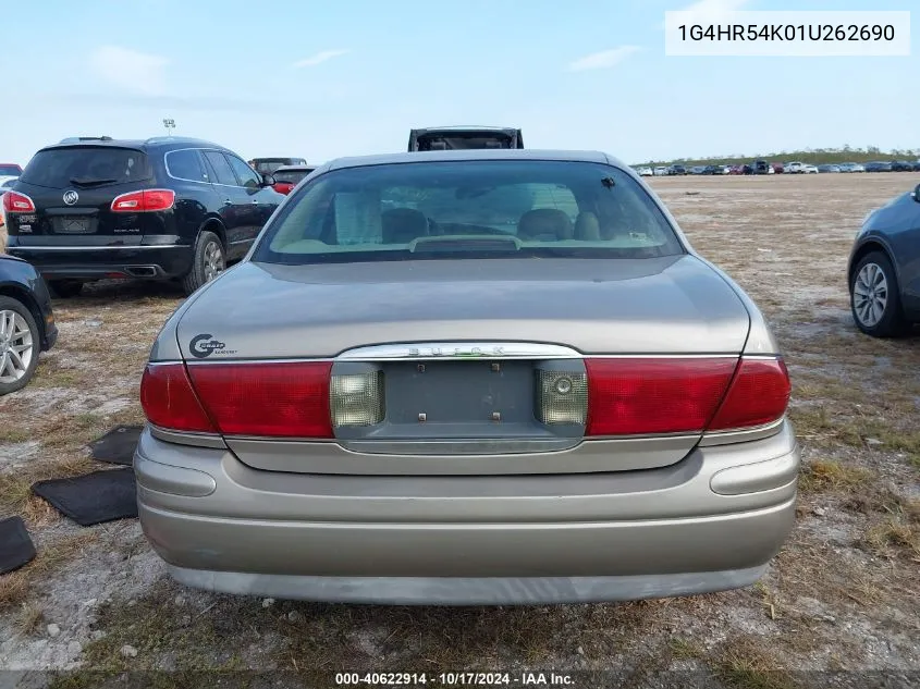 2001 Buick Lesabre Limited VIN: 1G4HR54K01U262690 Lot: 40622914