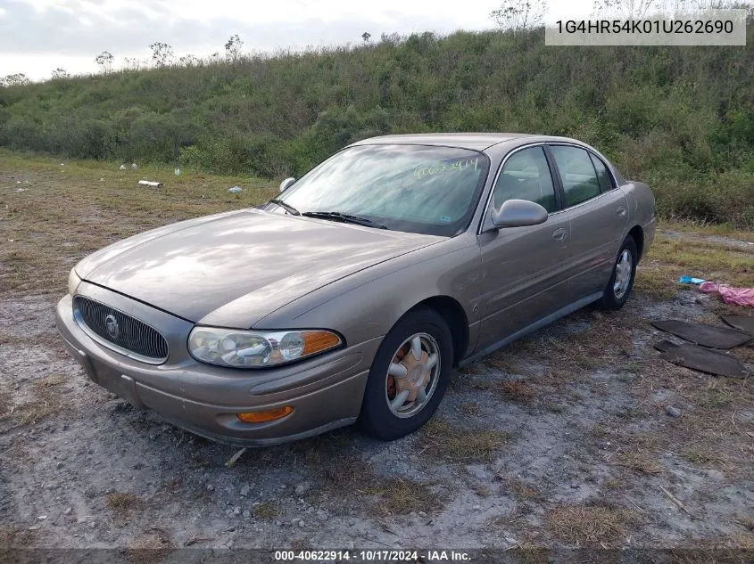 2001 Buick Lesabre Limited VIN: 1G4HR54K01U262690 Lot: 40622914