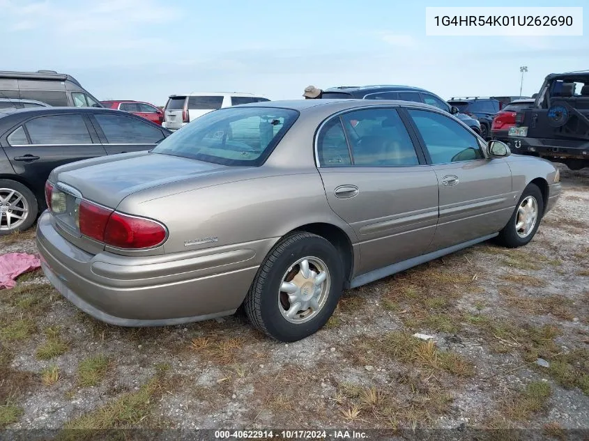 2001 Buick Lesabre Limited VIN: 1G4HR54K01U262690 Lot: 40622914