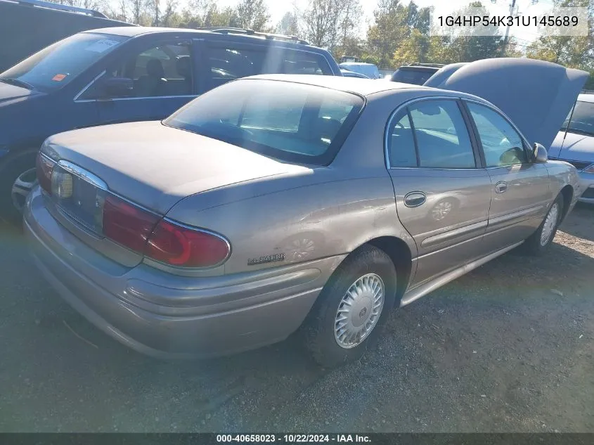 2001 Buick Lesabre Custom VIN: 1G4HP54K31U145689 Lot: 40658023