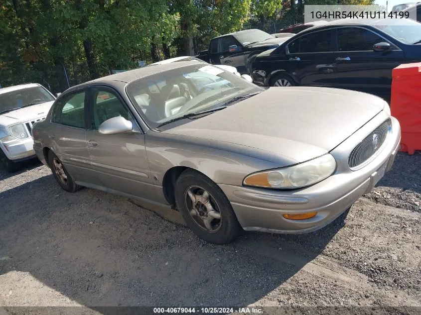 2001 Buick Lesabre Limited VIN: 1G4HR54K41U114199 Lot: 40679044