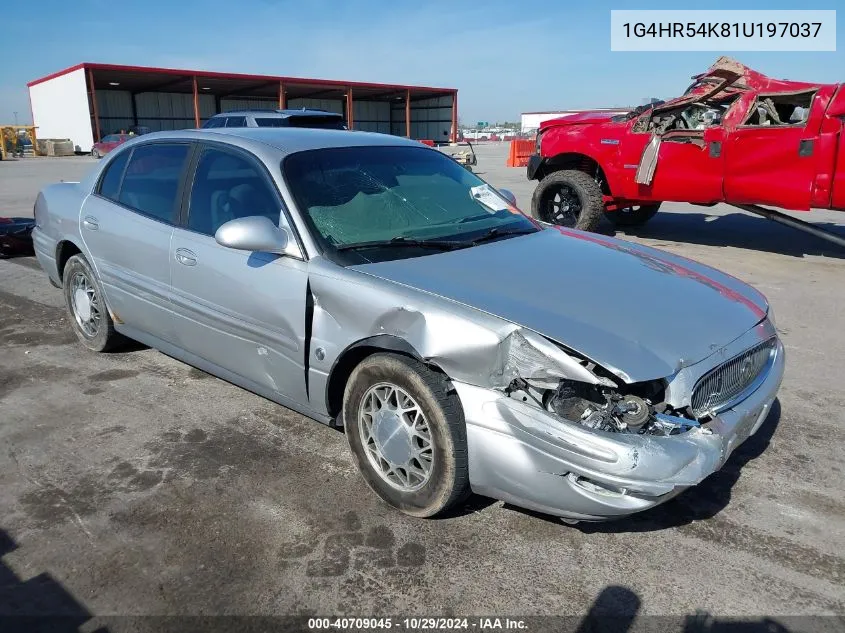 2001 Buick Lesabre Limited VIN: 1G4HR54K81U197037 Lot: 40709045