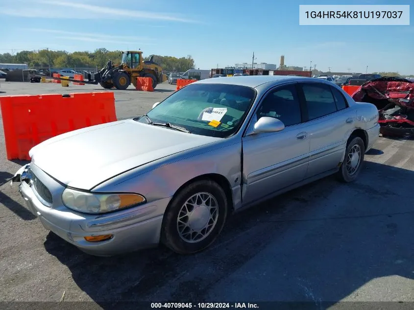 2001 Buick Lesabre Limited VIN: 1G4HR54K81U197037 Lot: 40709045