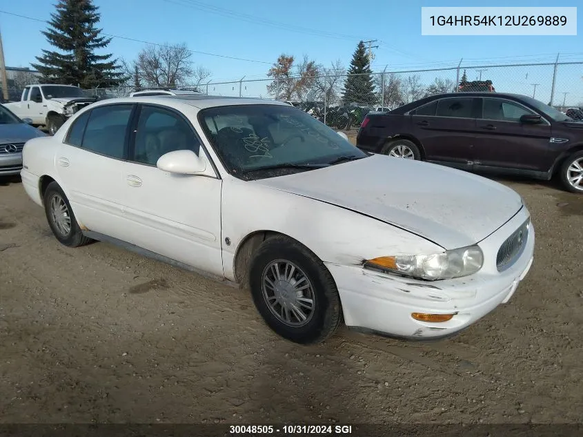 2002 Buick Lesabre Limited VIN: 1G4HR54K12U269889 Lot: 30048505