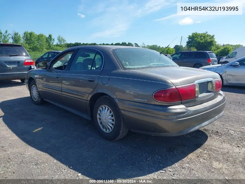 2002 Buick Lesabre Limited VIN: 1G4HR54K32U193995 Lot: 39513350