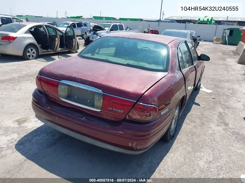 1G4HR54K32U240555 2002 Buick Lesabre Limited