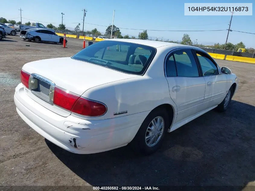 2002 Buick Lesabre Custom VIN: 1G4HP54K32U116873 Lot: 40250582