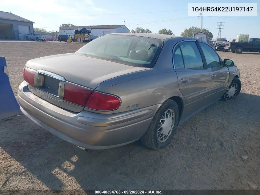 1G4HR54K22U197147 2002 Buick Lesabre Limited