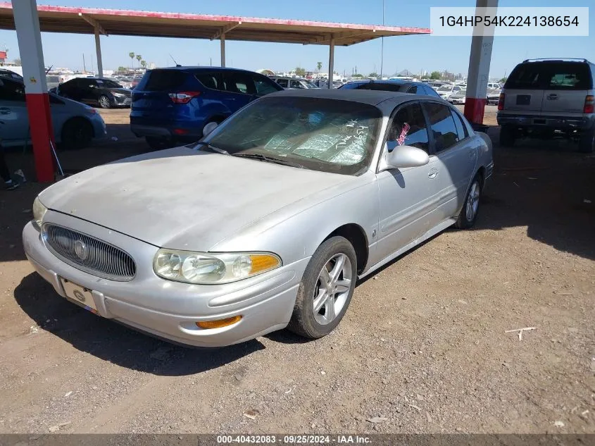 2002 Buick Lesabre Custom VIN: 1G4HP54K224138654 Lot: 40432083