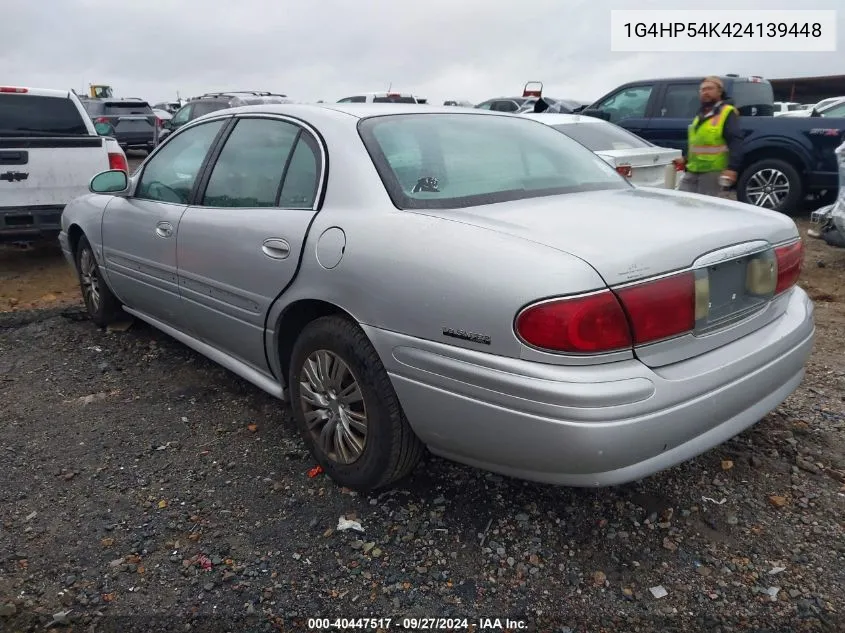 2002 Buick Lesabre Custom VIN: 1G4HP54K424139448 Lot: 40447517