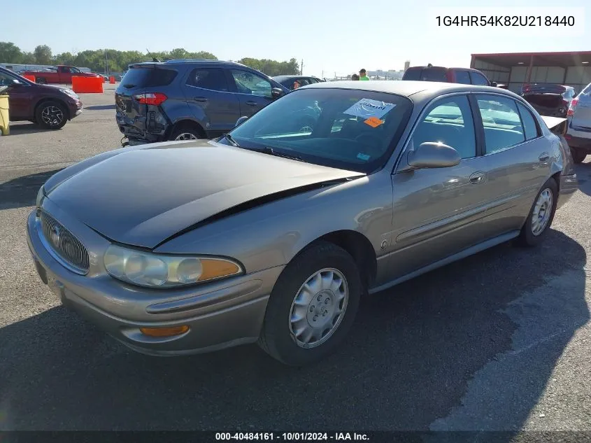 2002 Buick Lesabre Limited VIN: 1G4HR54K82U218440 Lot: 40484161