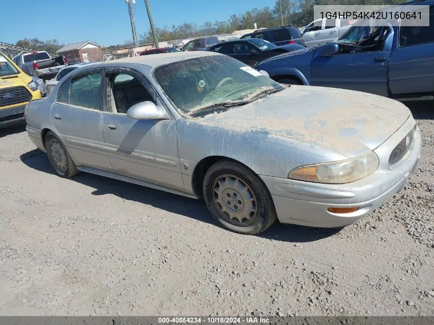 2002 Buick Lesabre Custom VIN: 1G4HP54K42U160641 Lot: 40554234