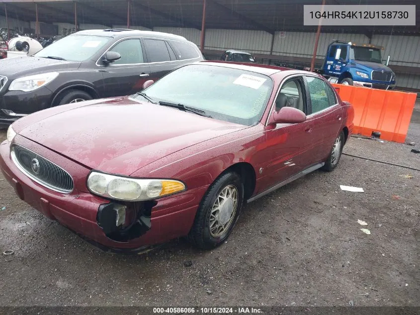 2002 Buick Lesabre Limited VIN: 1G4HR54K12U158730 Lot: 40586086