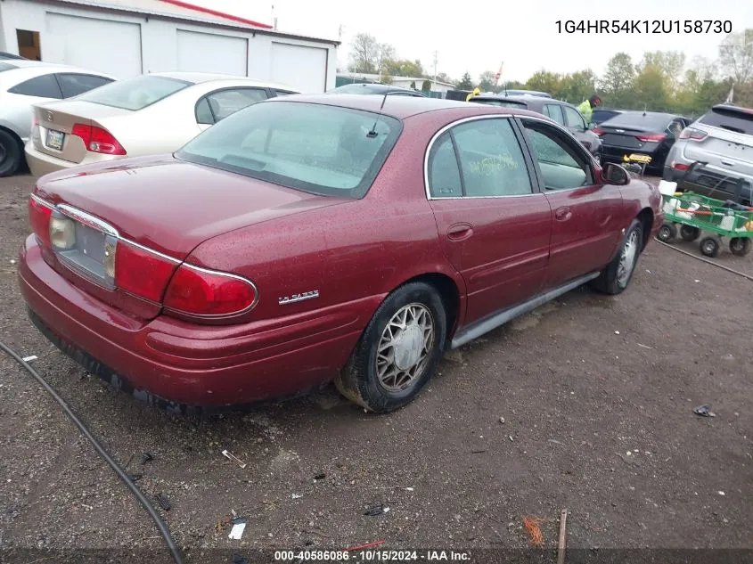 2002 Buick Lesabre Limited VIN: 1G4HR54K12U158730 Lot: 40586086