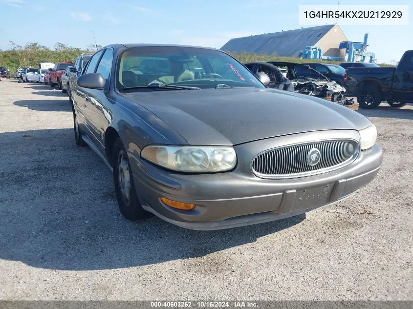 2002 Buick Lesabre Limited VIN: 1G4HR54KX2U212929 Lot: 40603262