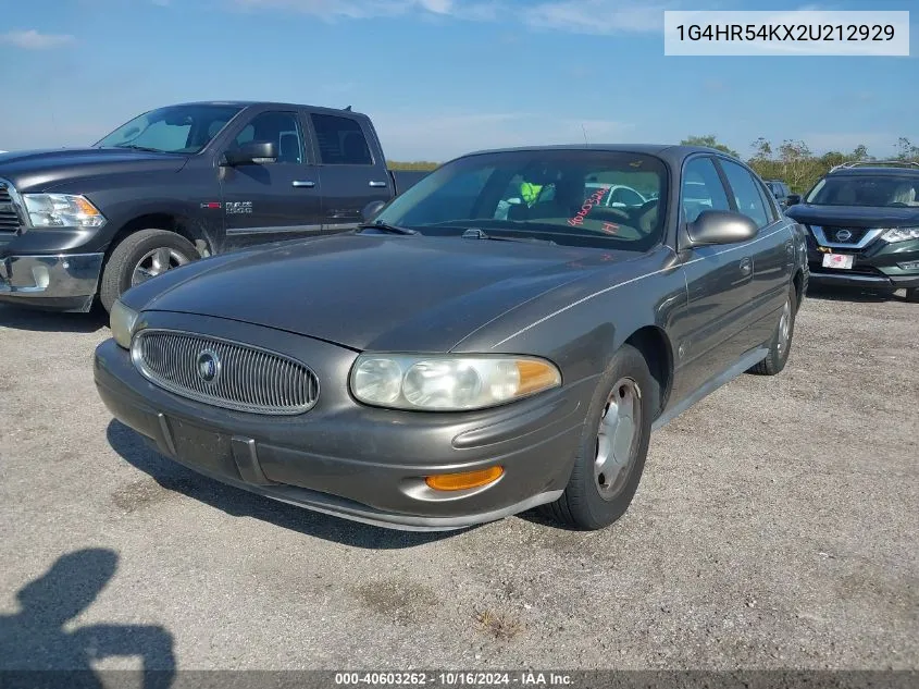 2002 Buick Lesabre Limited VIN: 1G4HR54KX2U212929 Lot: 40603262