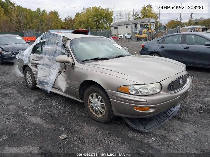 2002 Buick Lesabre Custom VIN: 1G4HP54K92U208280 Lot: 40603755