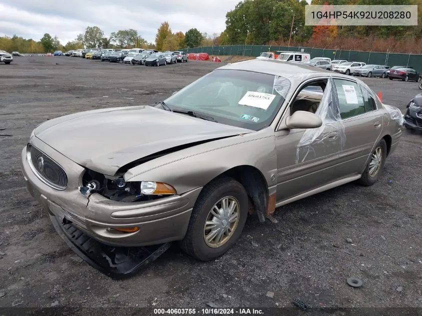 2002 Buick Lesabre Custom VIN: 1G4HP54K92U208280 Lot: 40603755