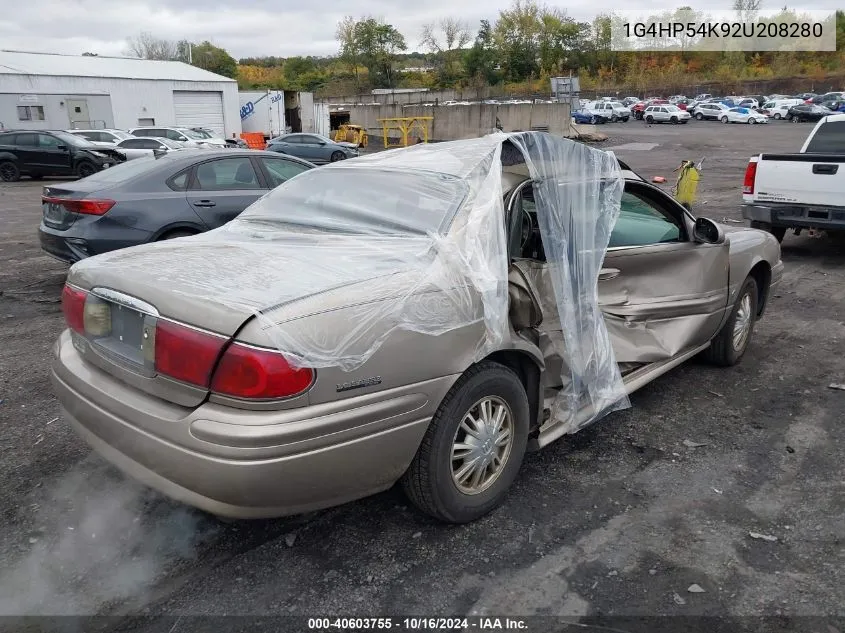 2002 Buick Lesabre Custom VIN: 1G4HP54K92U208280 Lot: 40603755