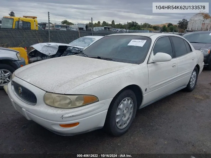 2002 Buick Lesabre Limited VIN: 1G4HR54K62U133578 Lot: 40612622