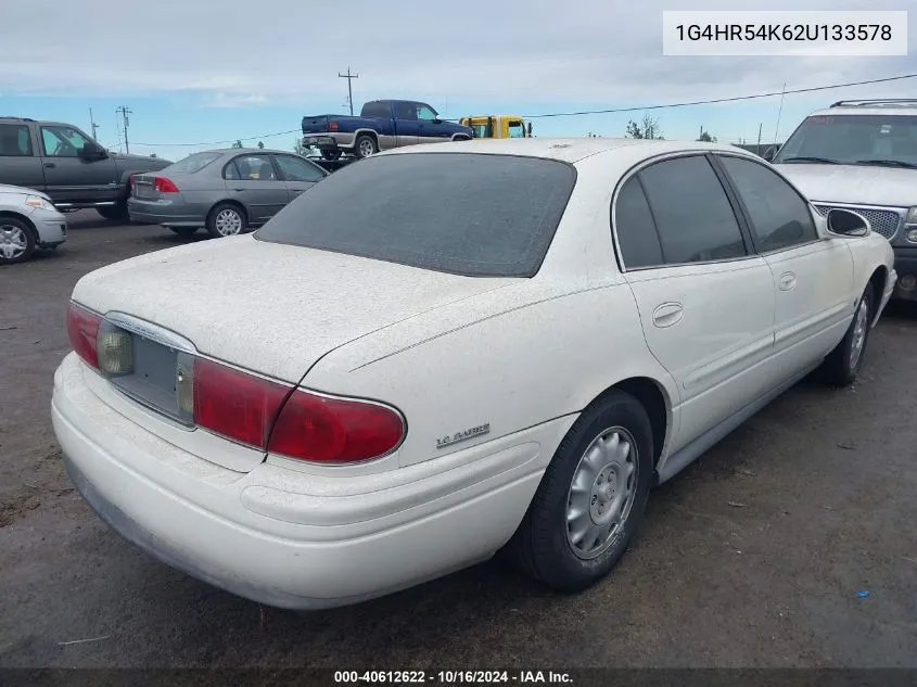 2002 Buick Lesabre Limited VIN: 1G4HR54K62U133578 Lot: 40612622