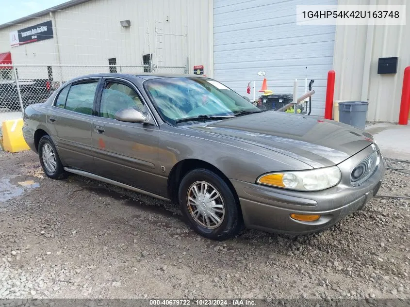 2002 Buick Lesabre Custom VIN: 1G4HP54K42U163748 Lot: 40679722