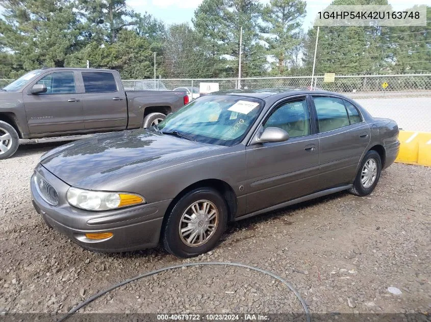 2002 Buick Lesabre Custom VIN: 1G4HP54K42U163748 Lot: 40679722