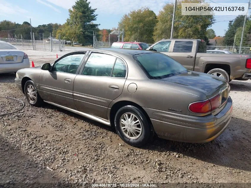 2002 Buick Lesabre Custom VIN: 1G4HP54K42U163748 Lot: 40679722