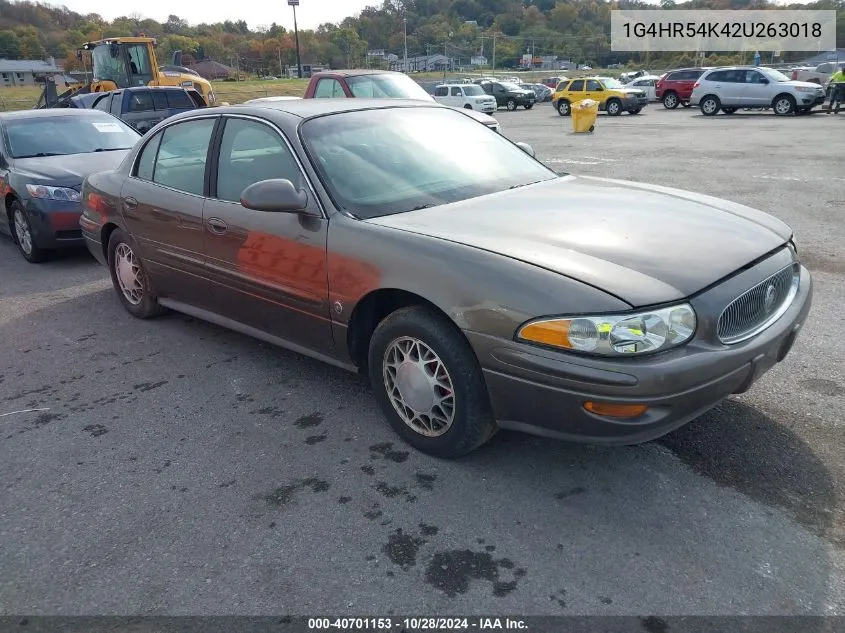 2002 Buick Lesabre Limited VIN: 1G4HR54K42U263018 Lot: 40701153