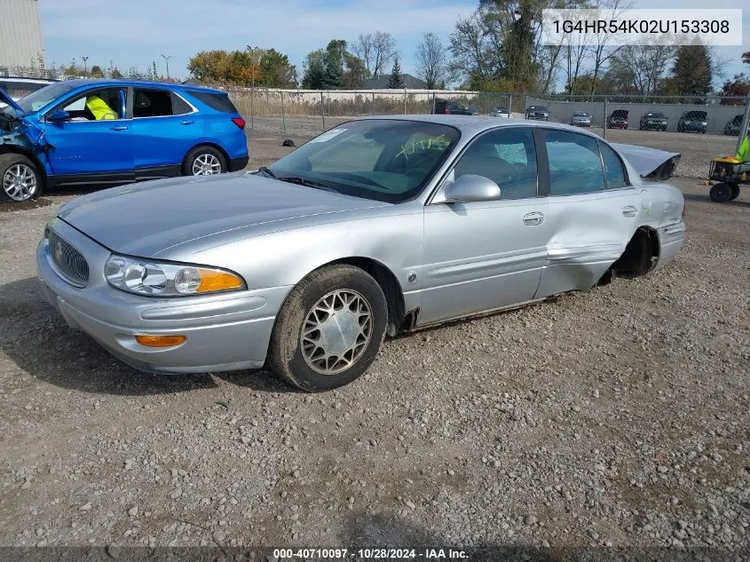 2002 Buick Lesabre Limited VIN: 1G4HR54K02U153308 Lot: 40710097