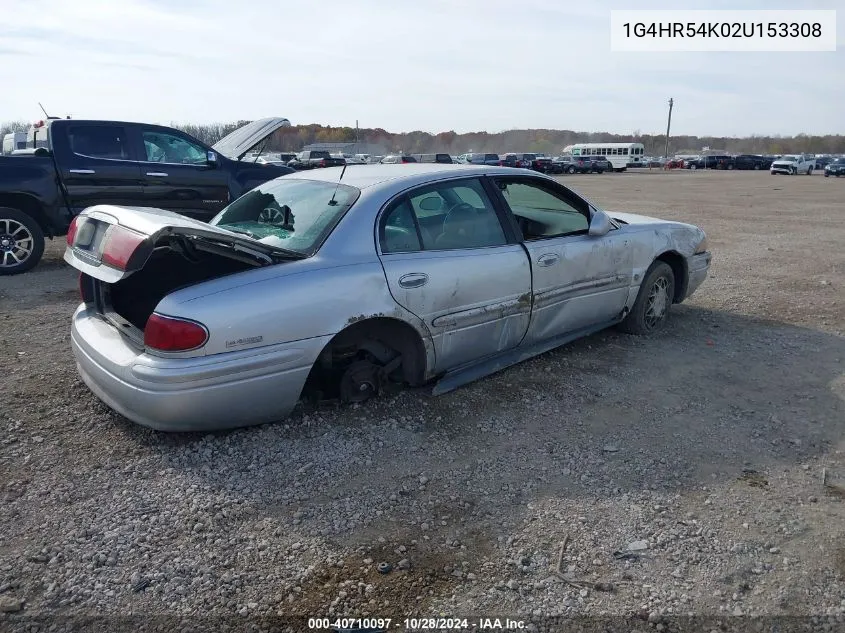 2002 Buick Lesabre Limited VIN: 1G4HR54K02U153308 Lot: 40710097