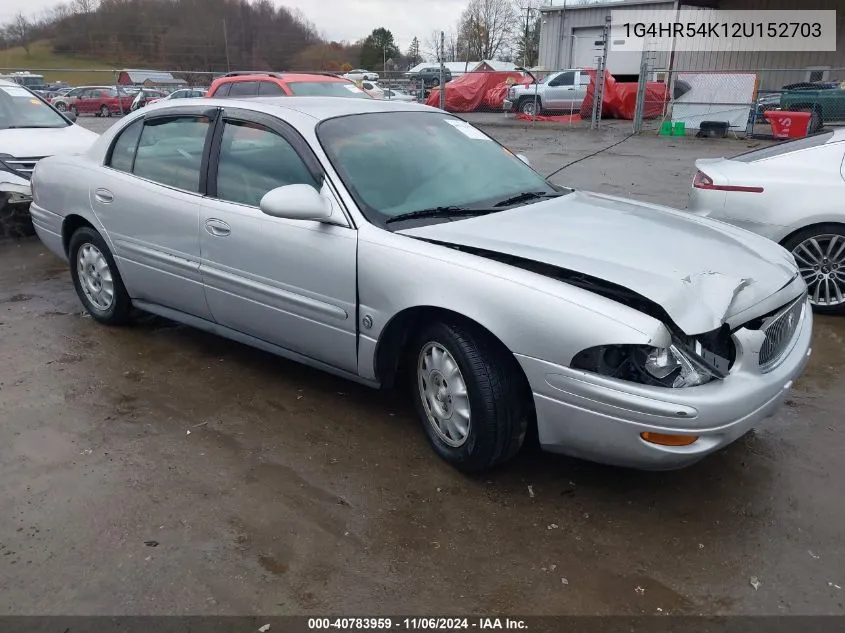 2002 Buick Lesabre Limited VIN: 1G4HR54K12U152703 Lot: 40783959