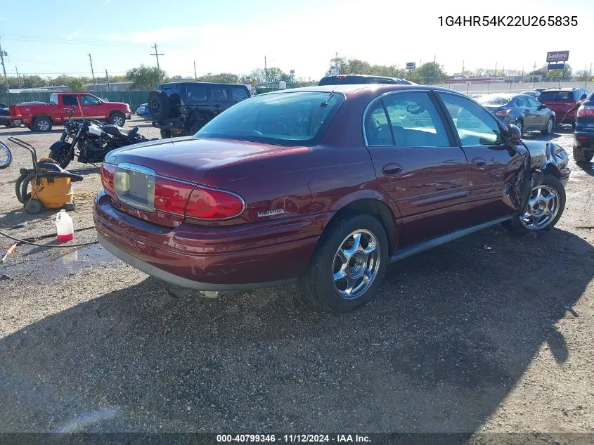 1G4HR54K22U265835 2002 Buick Lesabre Limited