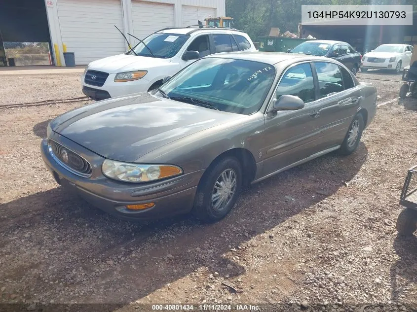 2002 Buick Lesabre Custom VIN: 1G4HP54K92U130793 Lot: 40801434