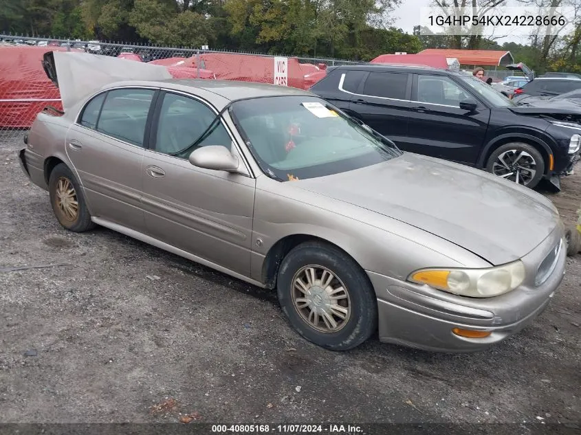 2002 Buick Lesabre Custom VIN: 1G4HP54KX24228666 Lot: 40805168