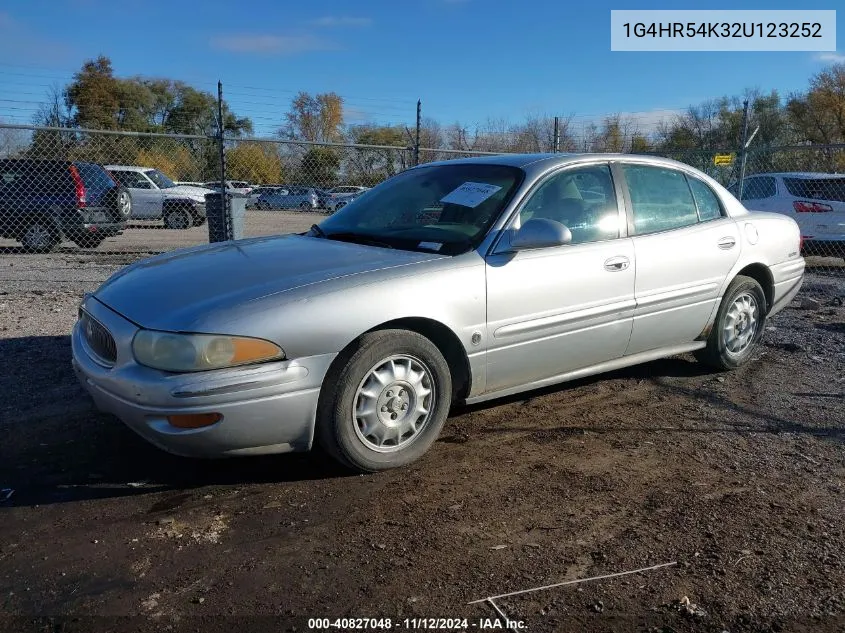 1G4HR54K32U123252 2002 Buick Lesabre Limited