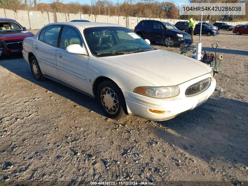 2002 Buick Lesabre Limited VIN: 1G4HR54K42U286038 Lot: 40838772