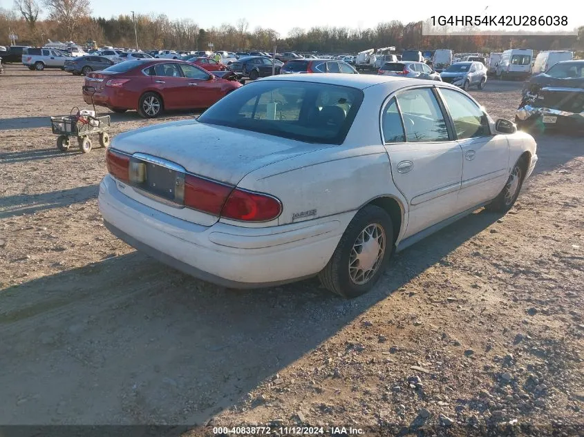 2002 Buick Lesabre Limited VIN: 1G4HR54K42U286038 Lot: 40838772