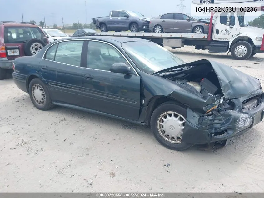 2003 Buick Lesabre Custom VIN: 1G4HP52K53U106236 Lot: 39720555