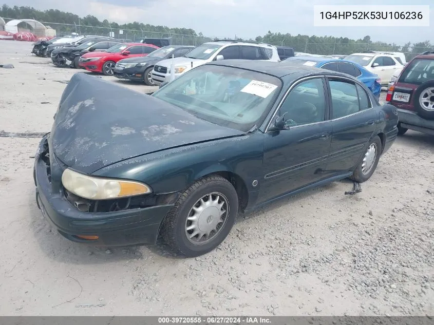 2003 Buick Lesabre Custom VIN: 1G4HP52K53U106236 Lot: 39720555