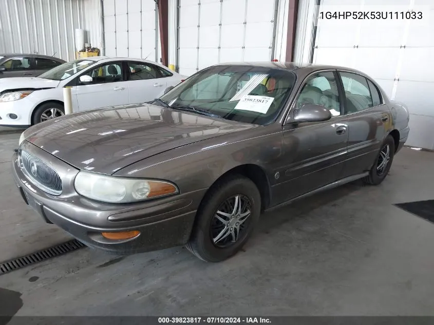 2003 Buick Lesabre Custom VIN: 1G4HP52K53U111033 Lot: 39823817