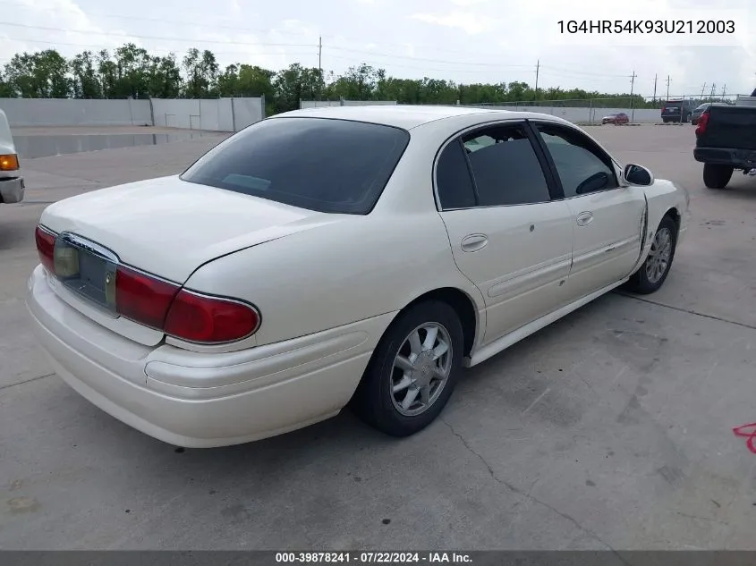 2003 Buick Lesabre Limited VIN: 1G4HR54K93U212003 Lot: 39878241