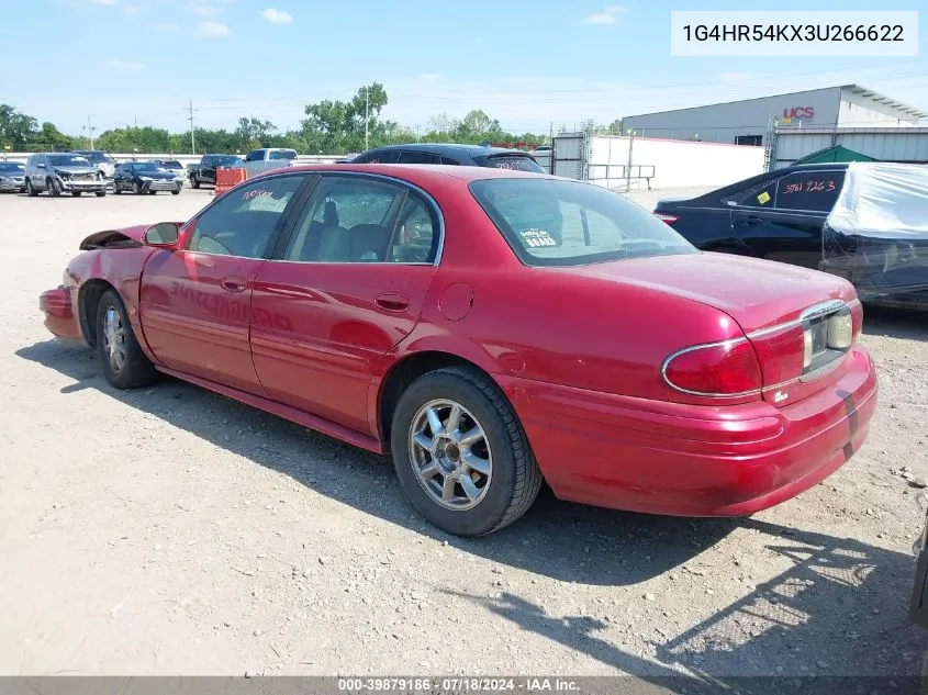 2003 Buick Lesabre Limited VIN: 1G4HR54KX3U266622 Lot: 39879186