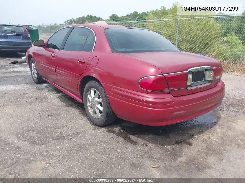 2003 Buick Lesabre Limited VIN: 1G4HR54K03U177299 Lot: 39998299