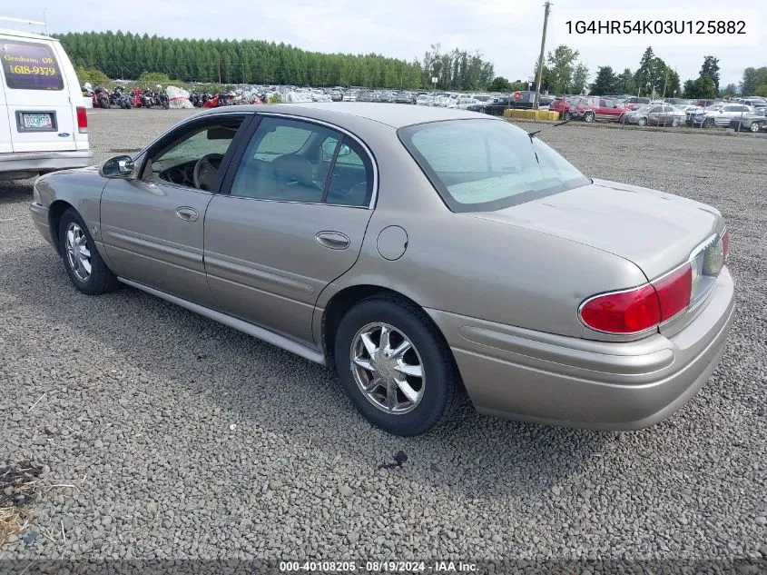 2003 Buick Lesabre Limited VIN: 1G4HR54K03U125882 Lot: 40108205