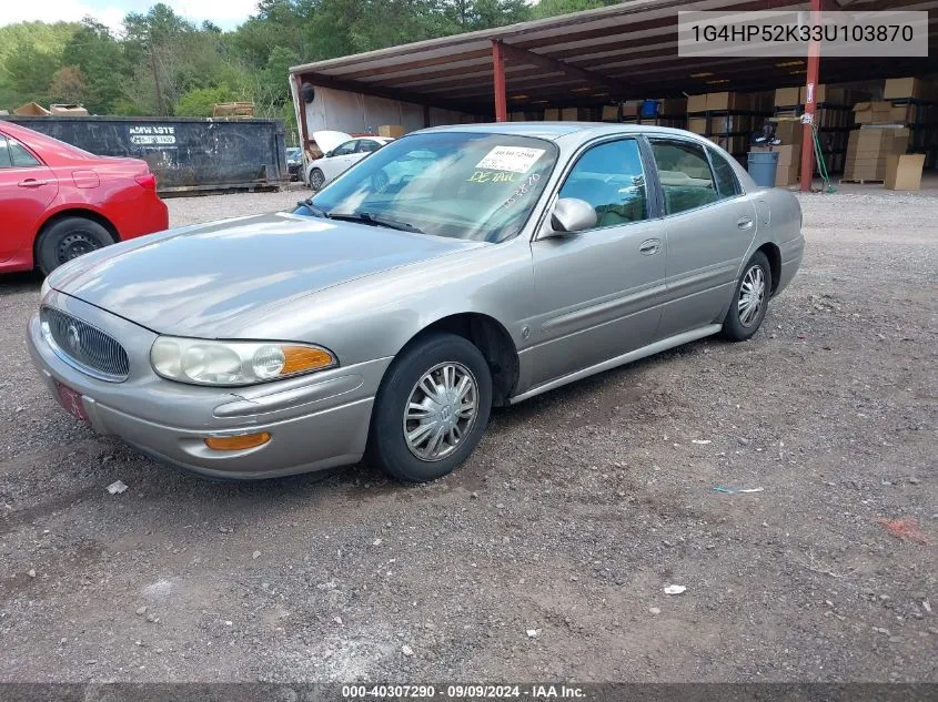 1G4HP52K33U103870 2003 Buick Lesabre Custom