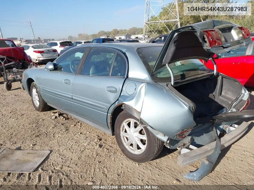 1G4HR54K43U287983 2003 Buick Lesabre Limited