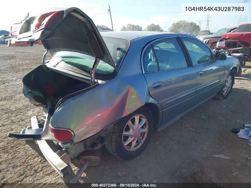 2003 Buick Lesabre Limited VIN: 1G4HR54K43U287983 Lot: 40372366