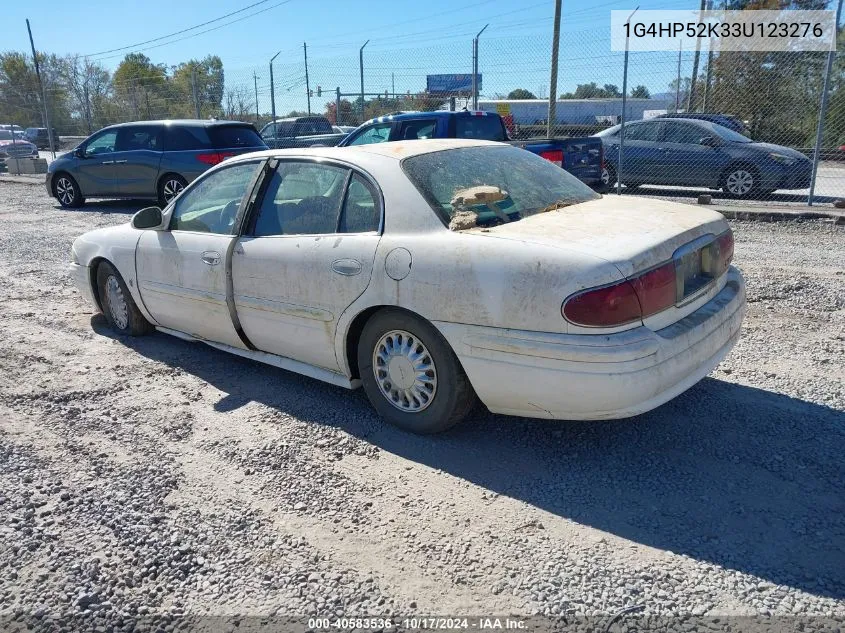 2003 Buick Lesabre Custom VIN: 1G4HP52K33U123276 Lot: 40583536