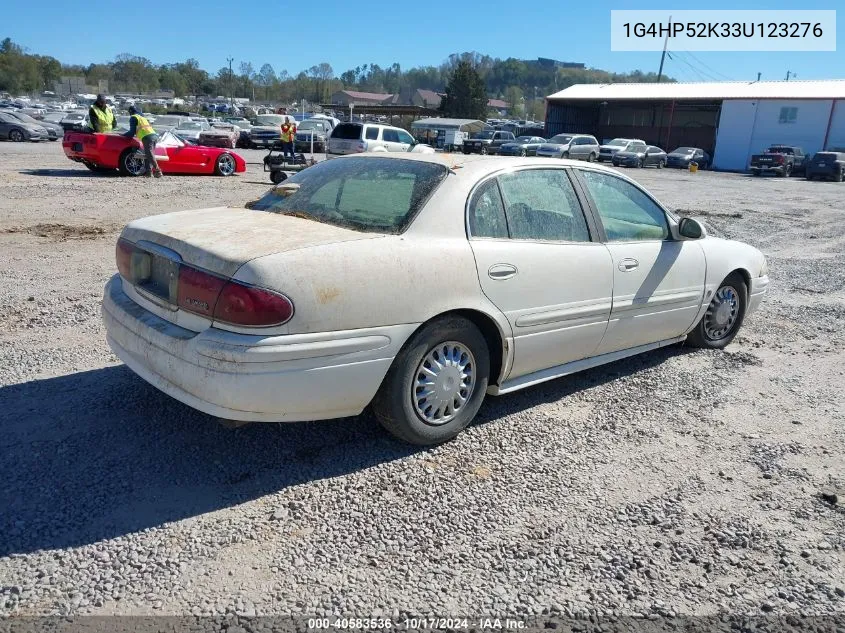 2003 Buick Lesabre Custom VIN: 1G4HP52K33U123276 Lot: 40583536